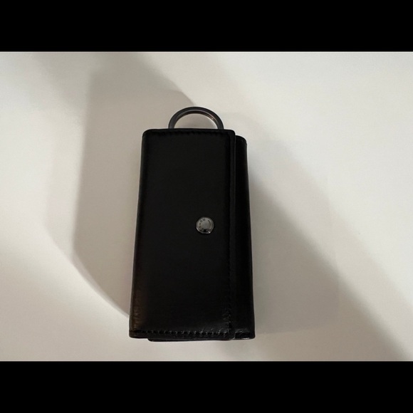 NWT Coach Retail Four Ring Key Case Black Leathere - Picture 4 of 10
